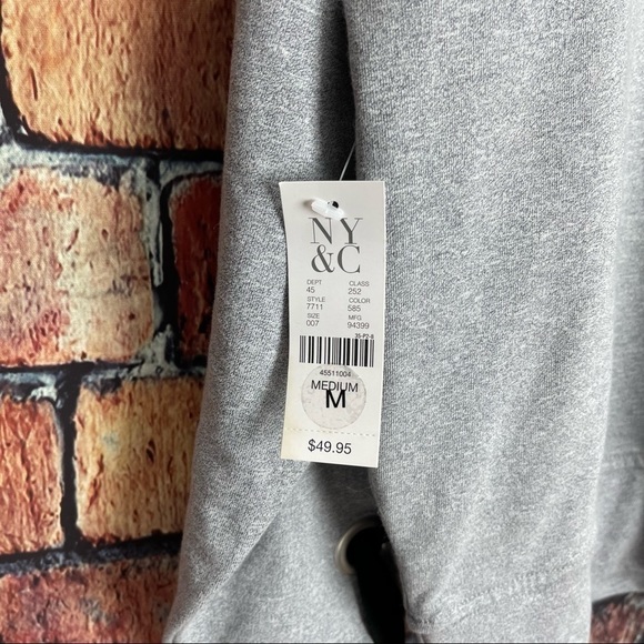 New York & Co Soho Street Women’s Tie Ribbon Wrist Top Size Medium New with tag - Picture 4 of 5